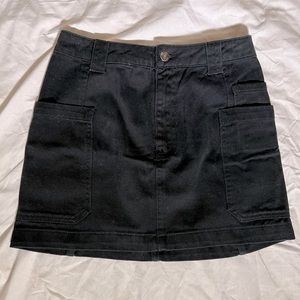 Brand new Forever 21 black denim skirt